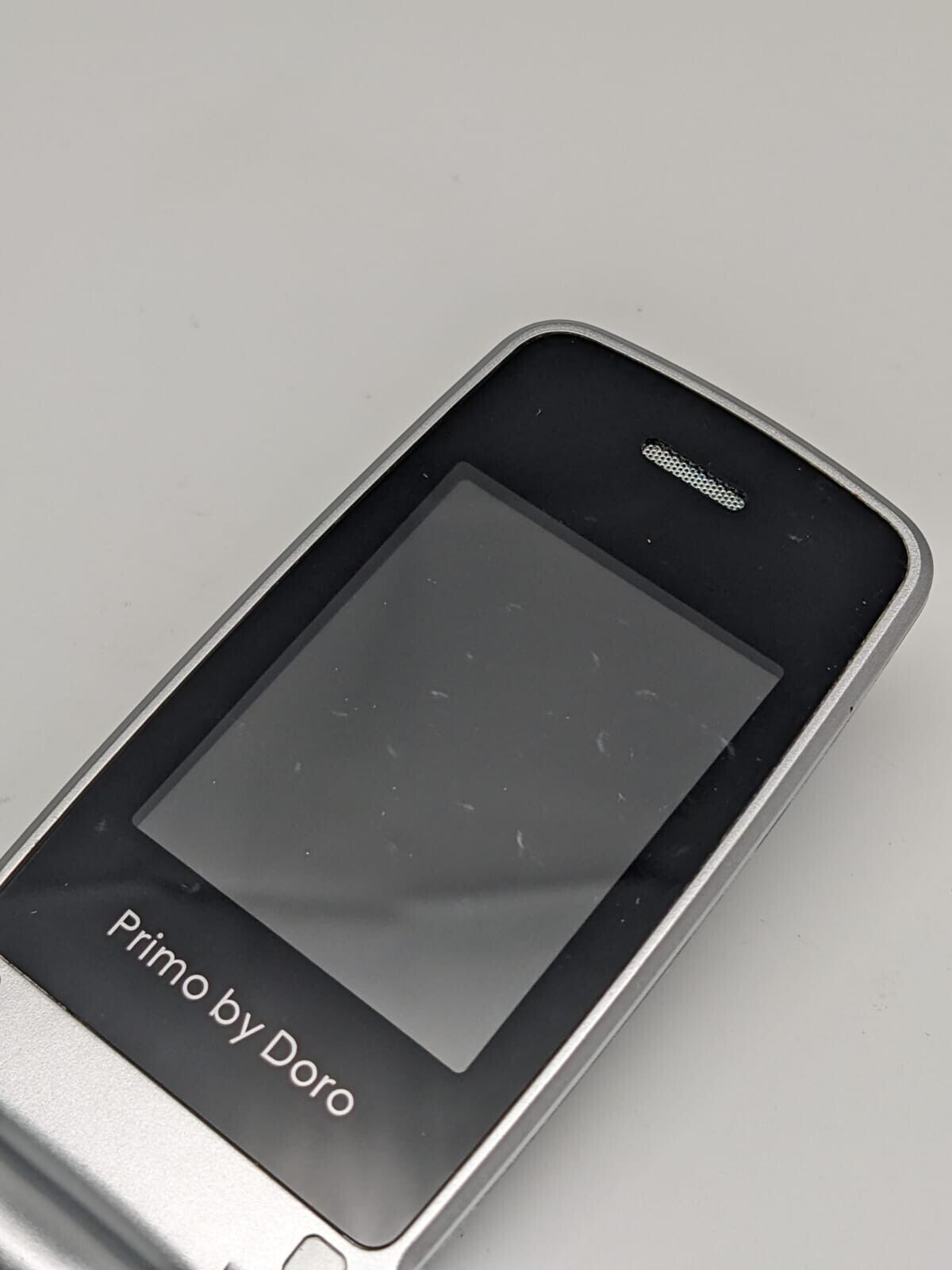 Primo by Doro 405 Seniorenhandy Silber | OHNE AKKU | OHNE SIMLOCK