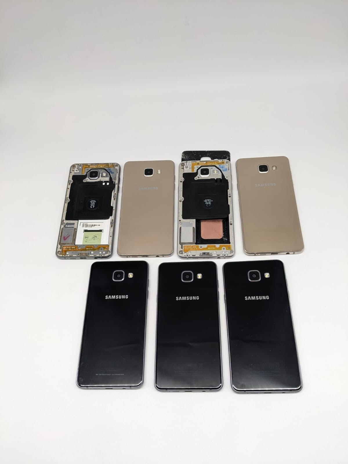 7x Samsung Galaxy A5 SM-A510F Konvolut Sammlung Posten | TEILESPENDER