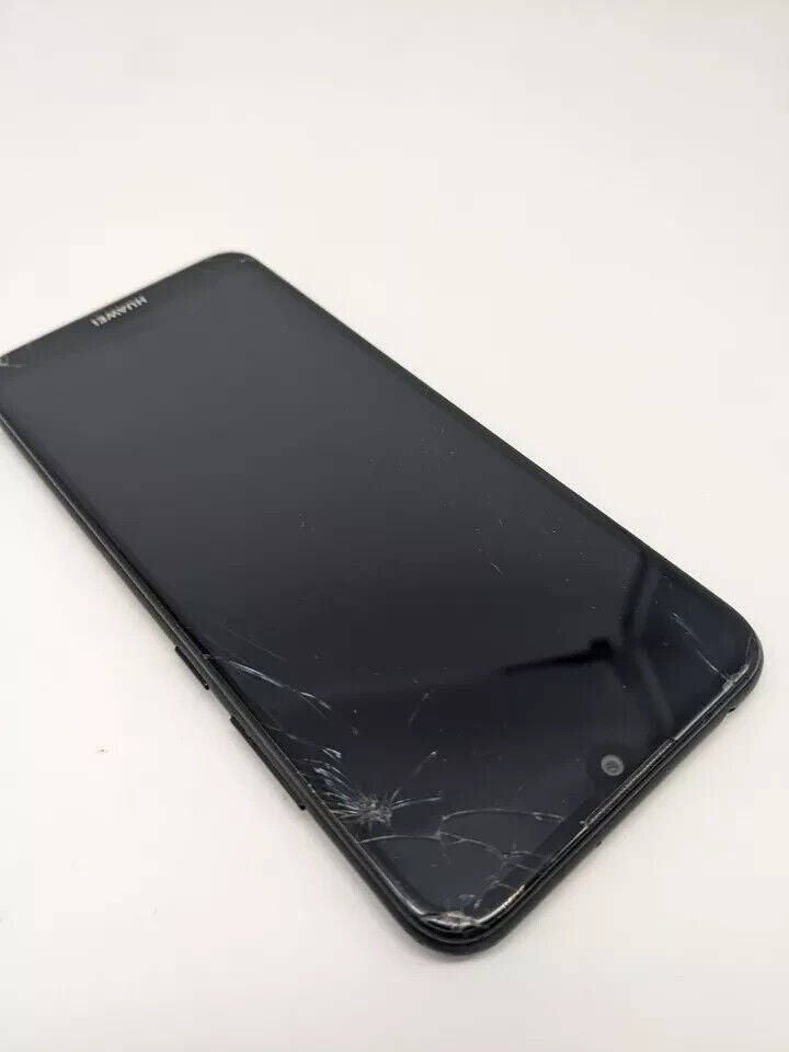 Huawei Y6 2019 Schwarz Smartphone PIN SPERRE | DISPLAYRISSE 