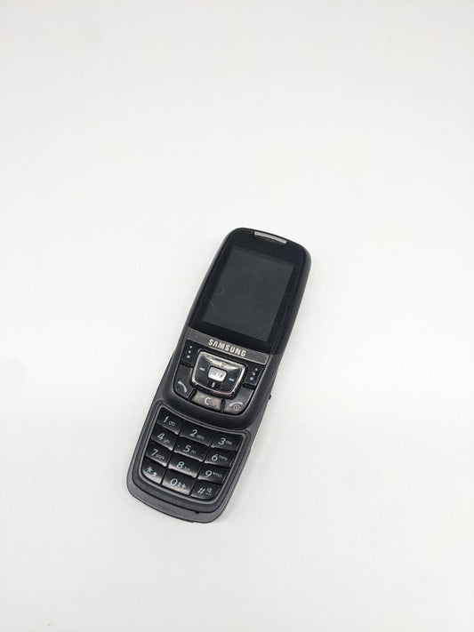 Samsung SGH-D600 Schwarz Handy Retro Vintage | OHNE AKKU | UNGETESTET