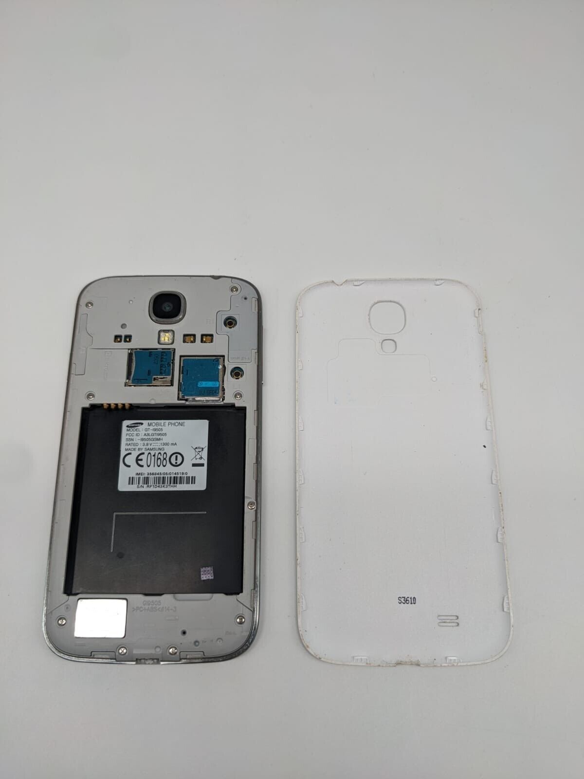 Samsung Galaxy S4 16GB Weiß Smartphone | OHNE AKKU | OHNE SIMLOCK