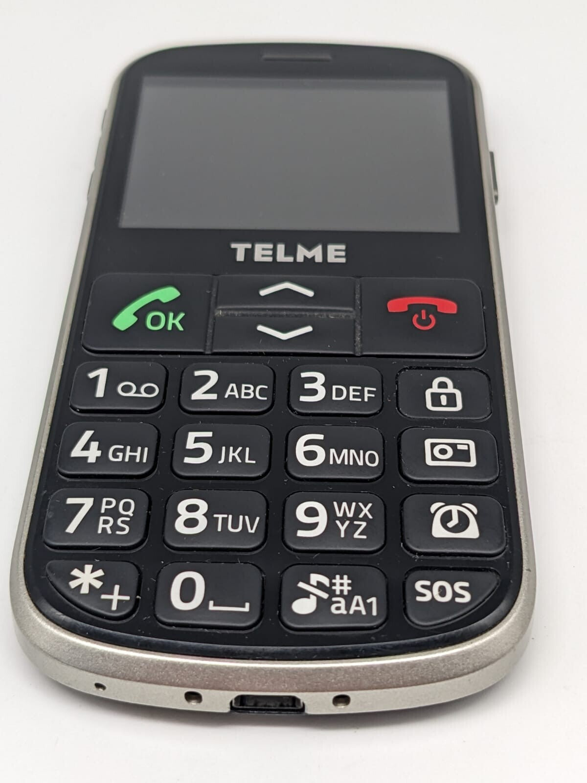 Telme C155 grau Seniorenhandy | OHNE AKKU | OHNE SIMLOCK
