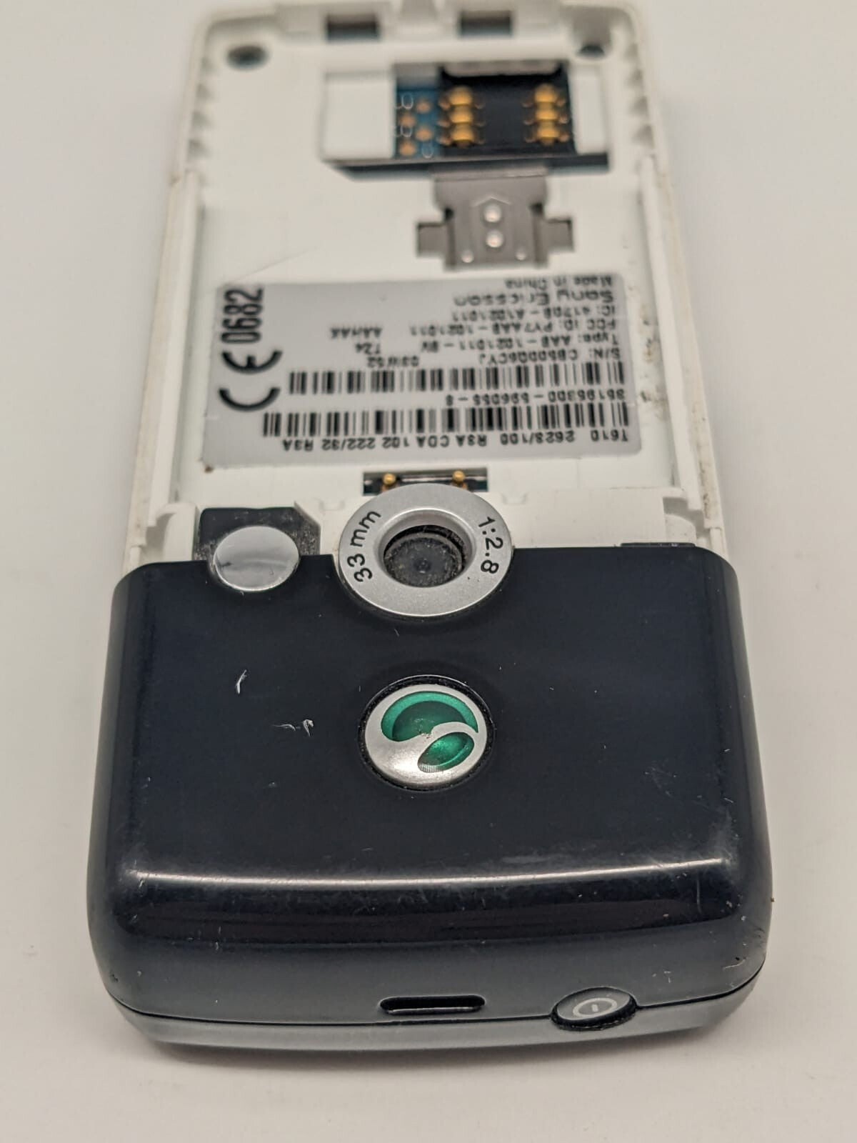 Sony Ericsson T610 Silber Handy Vintage Retro | OHNE AKKU | OHNE SIMLOCK