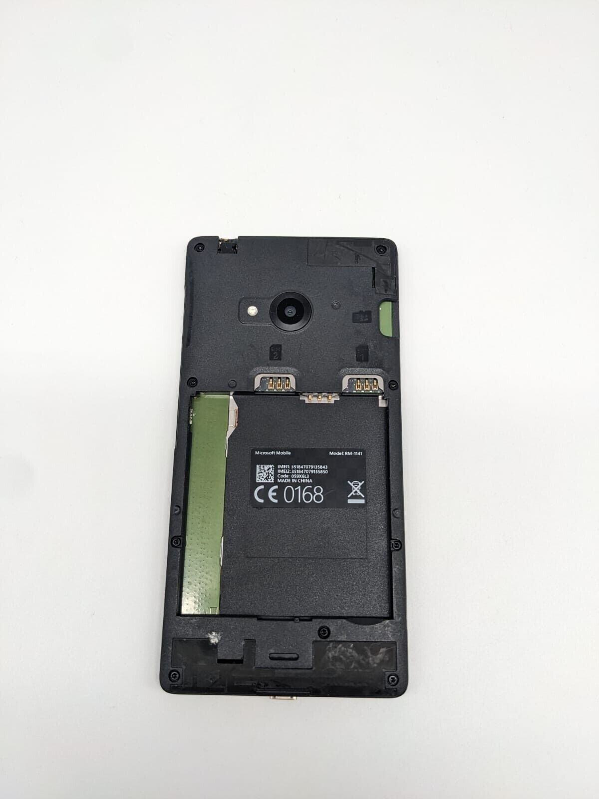 Microsoft Lumia 540 RM-1141 Schwarz Teilespender | OHNE AKKU | UNGETESTET