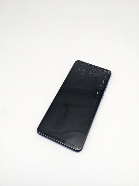Blackview A80 Pro Blau Smartphone Teilespender | LÄDT/STARTET | DISPLAYSCHADEN