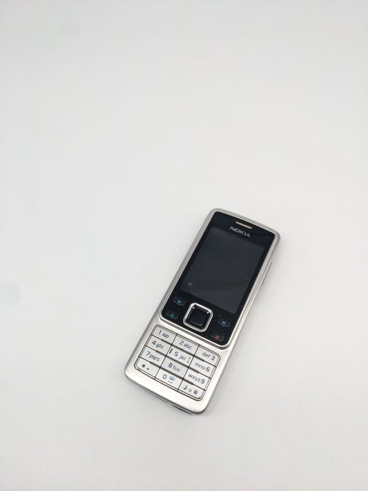 Nokia 6300 Silber Handy Retro Vintage | OHNE AKKU | OHNE SIMLOCK