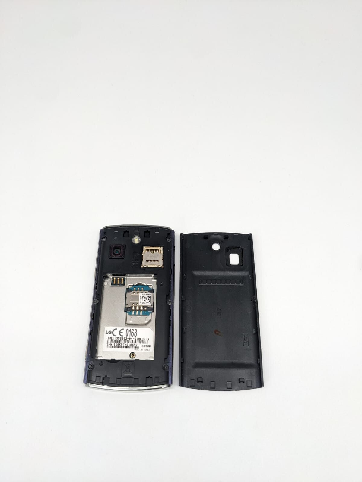 LG Viewty Snap GM360 Lila Smartphone | OHNE AKKU | OHNE SIMLOCK