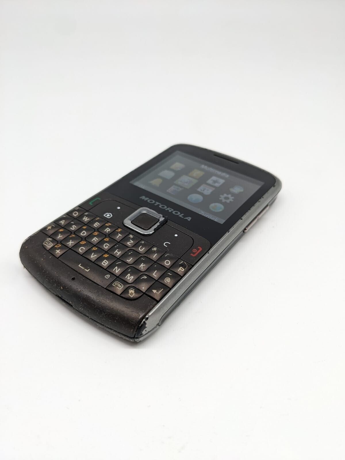 Motorola Moto EX112 Starling Grau Braun | VOLL FUNKTIONSFÄHIG | OHNE SIMLOCK