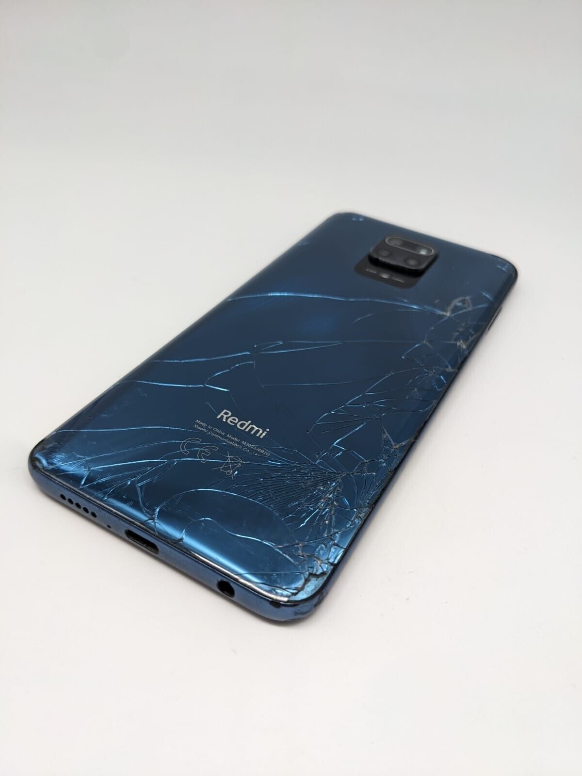 Redmi Note 9 Pro m2003j6b2g Blau | TEILESPENDER | DEFEKT