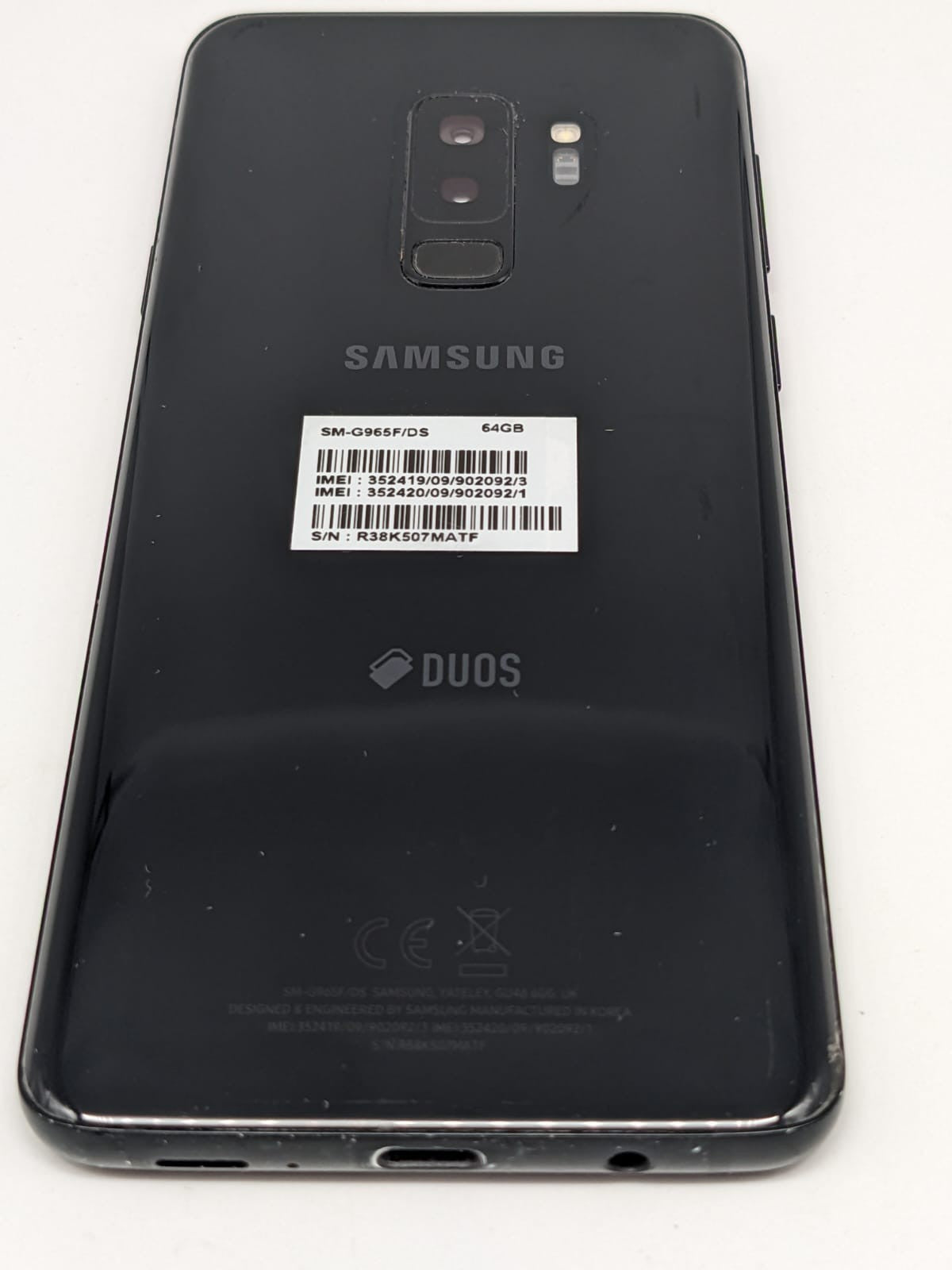 Samsung Galaxy S9 + Plus Teilespender Ersatzteile | LÄDT/STARTET NICHT