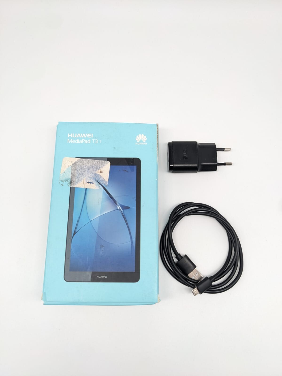 Huawei MediaPad T3 7 Schwarz 8 GB Tablet | VOLL FUNKTIONSFÄHIG | DISPLAYRISS