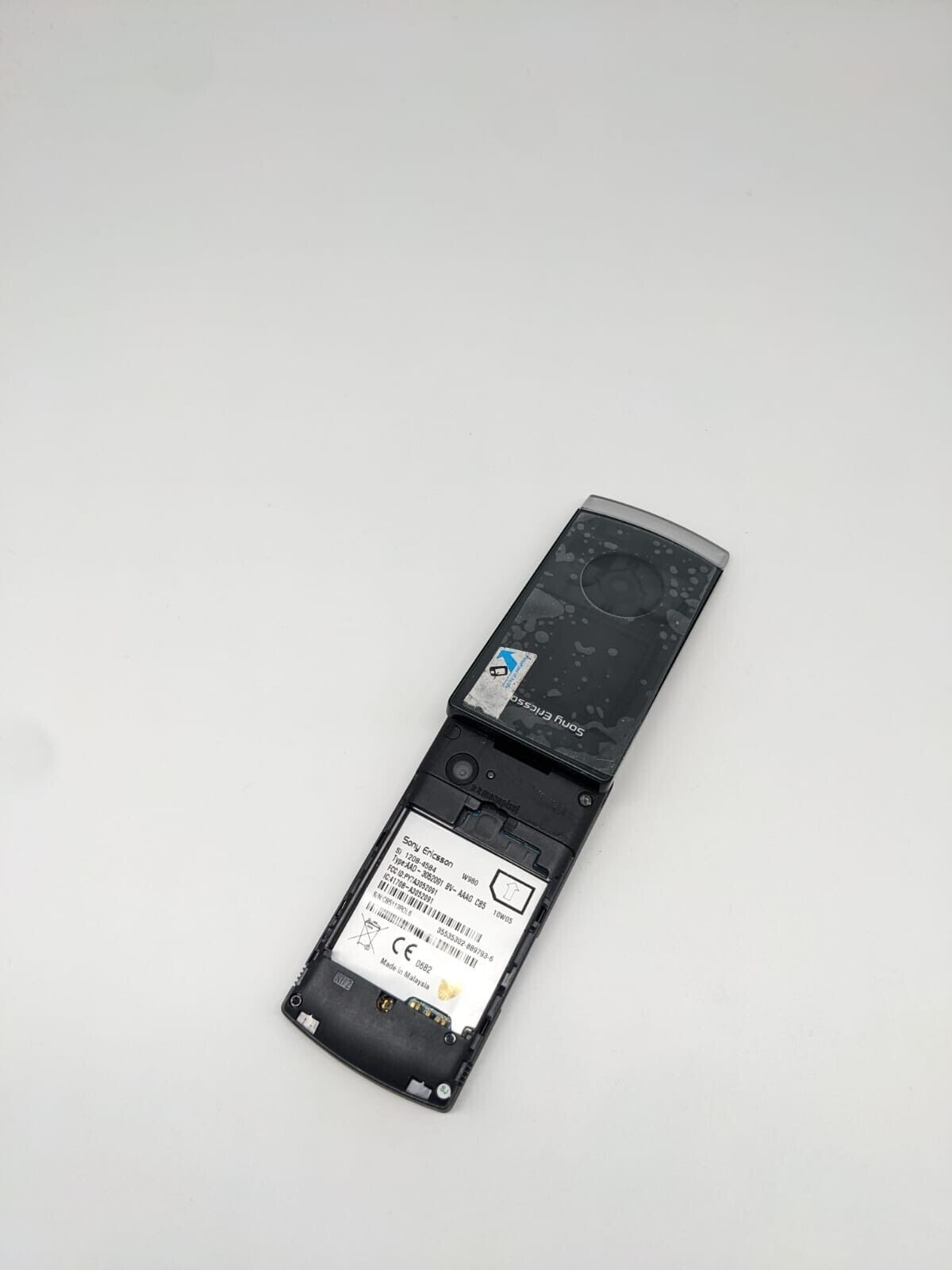 Sony Ericsson W980 Schwarz Handy | OHNE AKKU | TOP ZUSTAND | FUNKTIONIERT