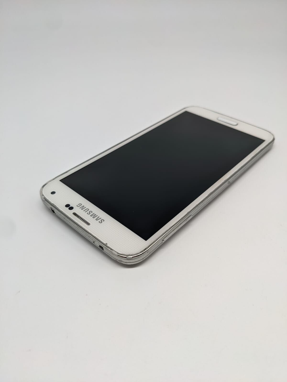Samsung Galaxy S5 SM-G900F Weiß | OHNE AKKU | LÄDT/STARTET NICHT