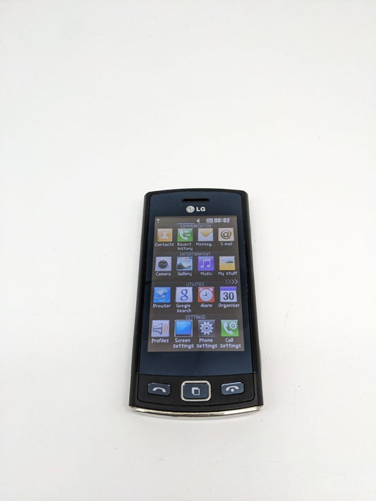 LG Viewty Snap GM360 Schwarz Smartphone 