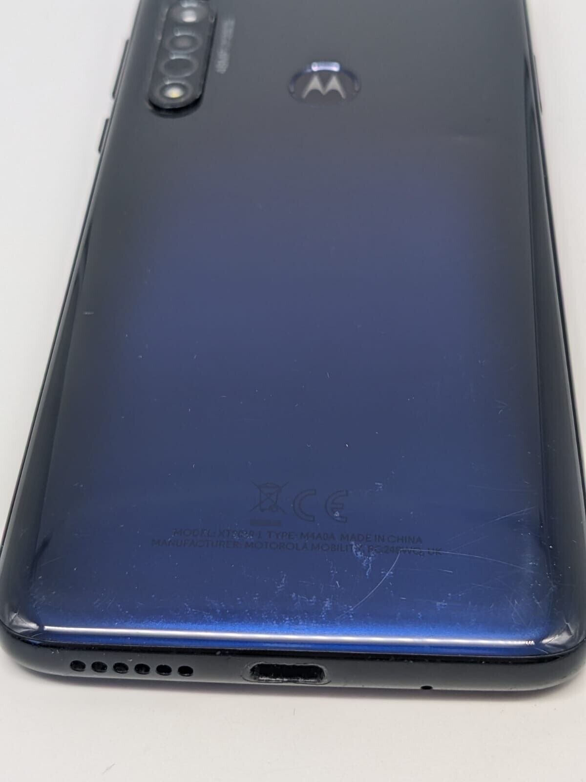 Motorola Moto G8 Plus Blau | VOLL FUNKTIONSFÄHIG | LADEANSCHLUSS DEFEKT