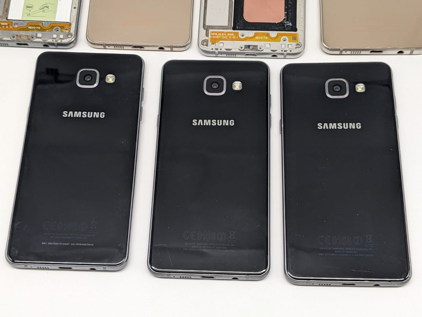 7x Samsung Galaxy A5 SM-A510F Konvolut Sammlung Posten | TEILESPENDER