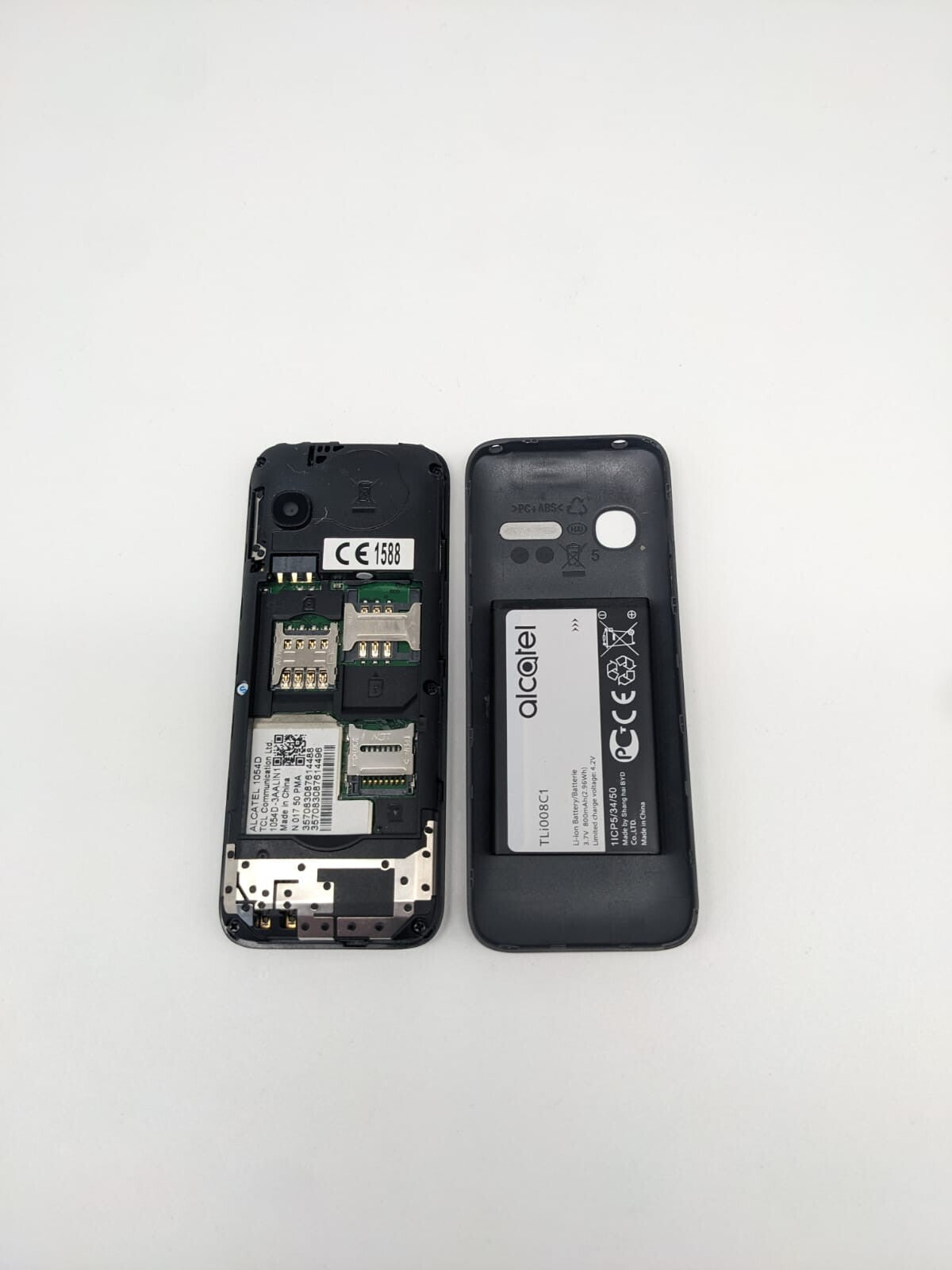 ALCATEL 1054D Schwarz Handy | OHNE SIMLOCK