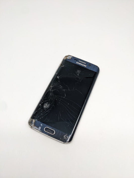 Samsung Galaxy S6 Edge Blau SM-G925F | OHNE AKKU | UNGETESTET