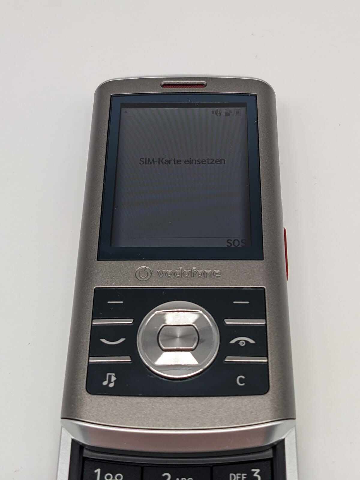 Vodafone 736 Silber Handy Slide | OHNE SIMLOCK | TOP DISPLAY