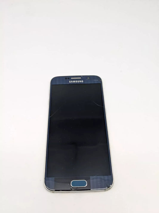 Samsung  Galaxy S6 SM-G920F Blau Smartphone Ersatzteile Bastler | DISPLAY DEFEKT