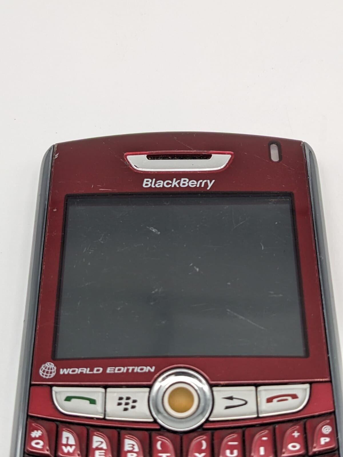BlackBerry 8830 Verizon Rot QWERTY | OHNE AKKU | UNGETESTET