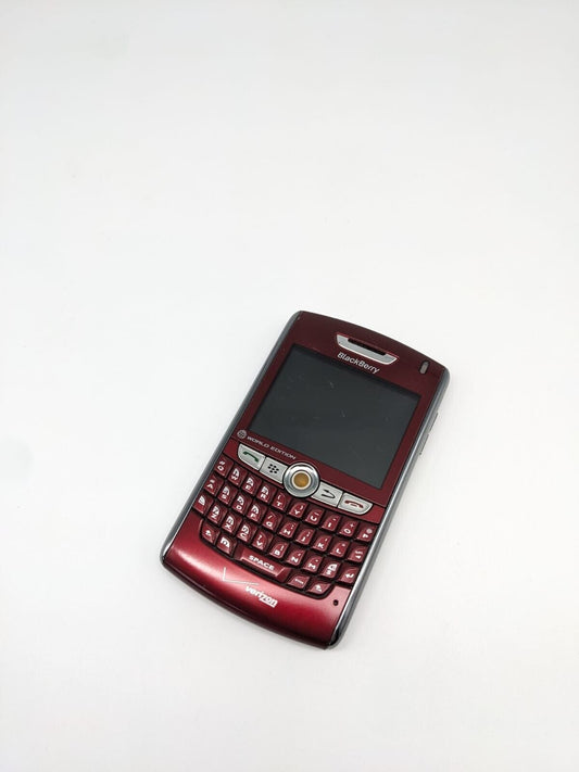 BlackBerry 8830 Verizon Rot QWERTY | OHNE AKKU | UNGETESTET