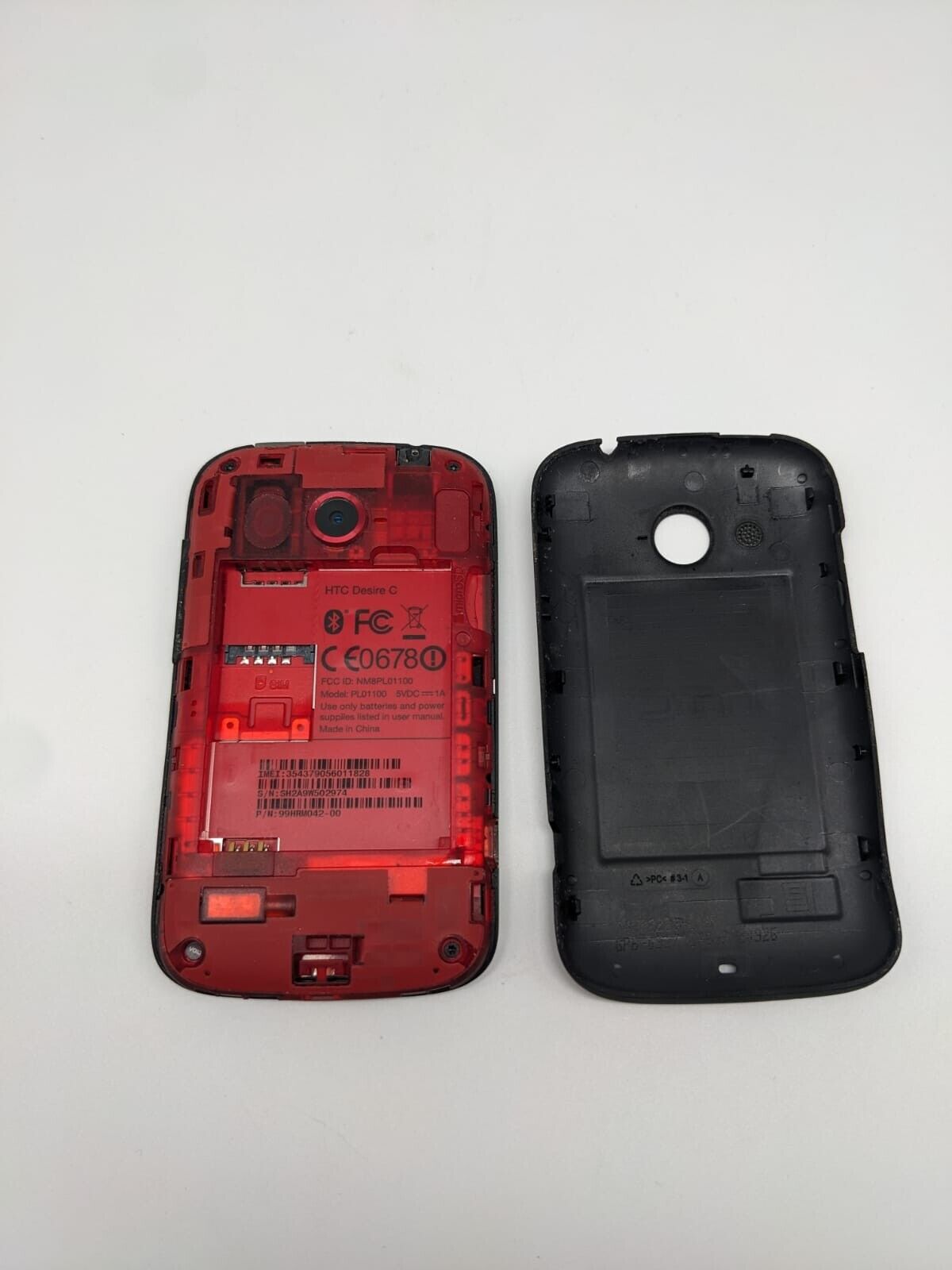 HTC  Desire C  Schwarz Smartphone Teilespender Ersatzteile | DEFEKT