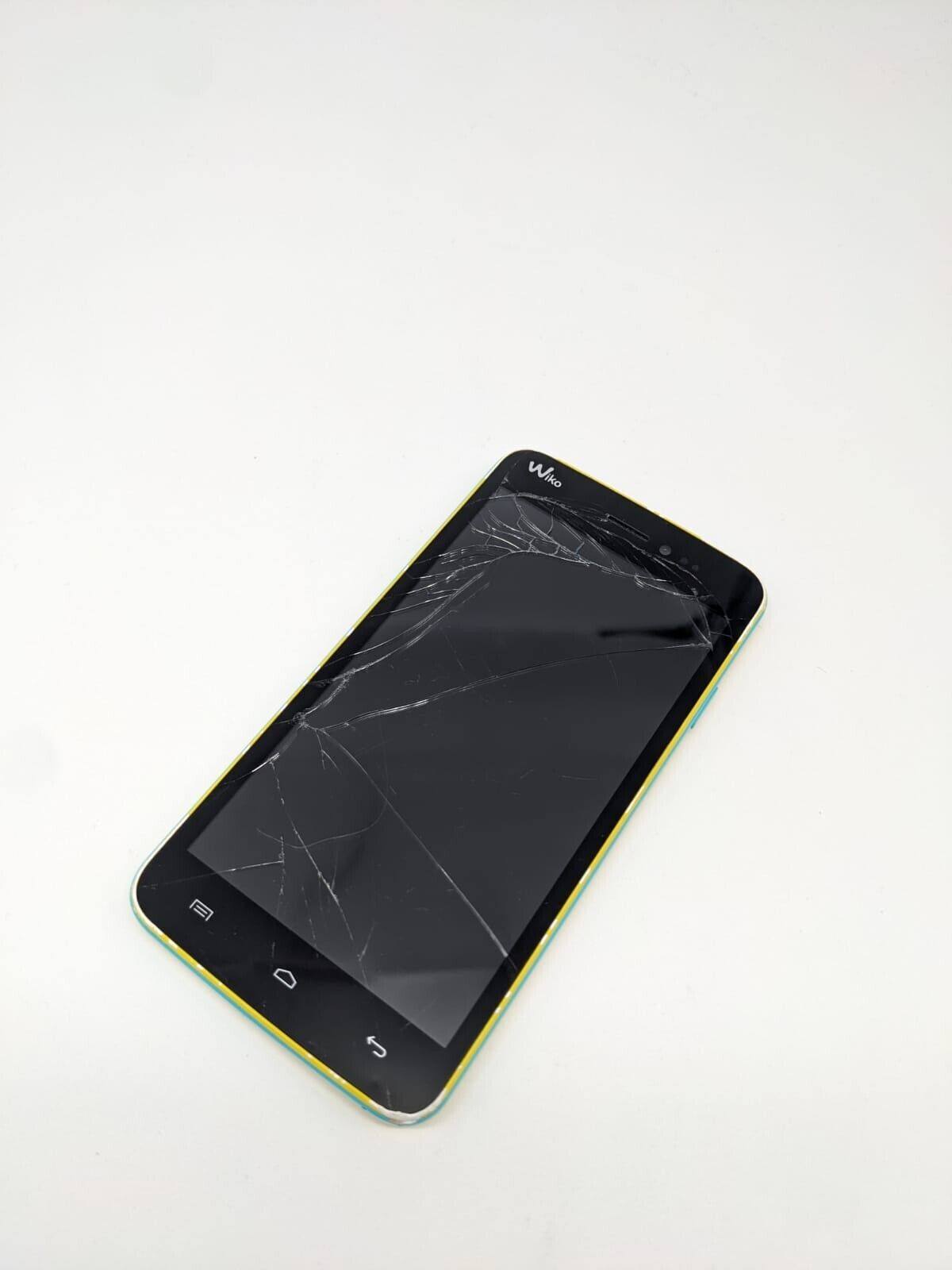 Wiko Lenny Gelb Smartphone Bastler Ersatzteile | HÄNGT IM STARTVORGANG FEST #X6
