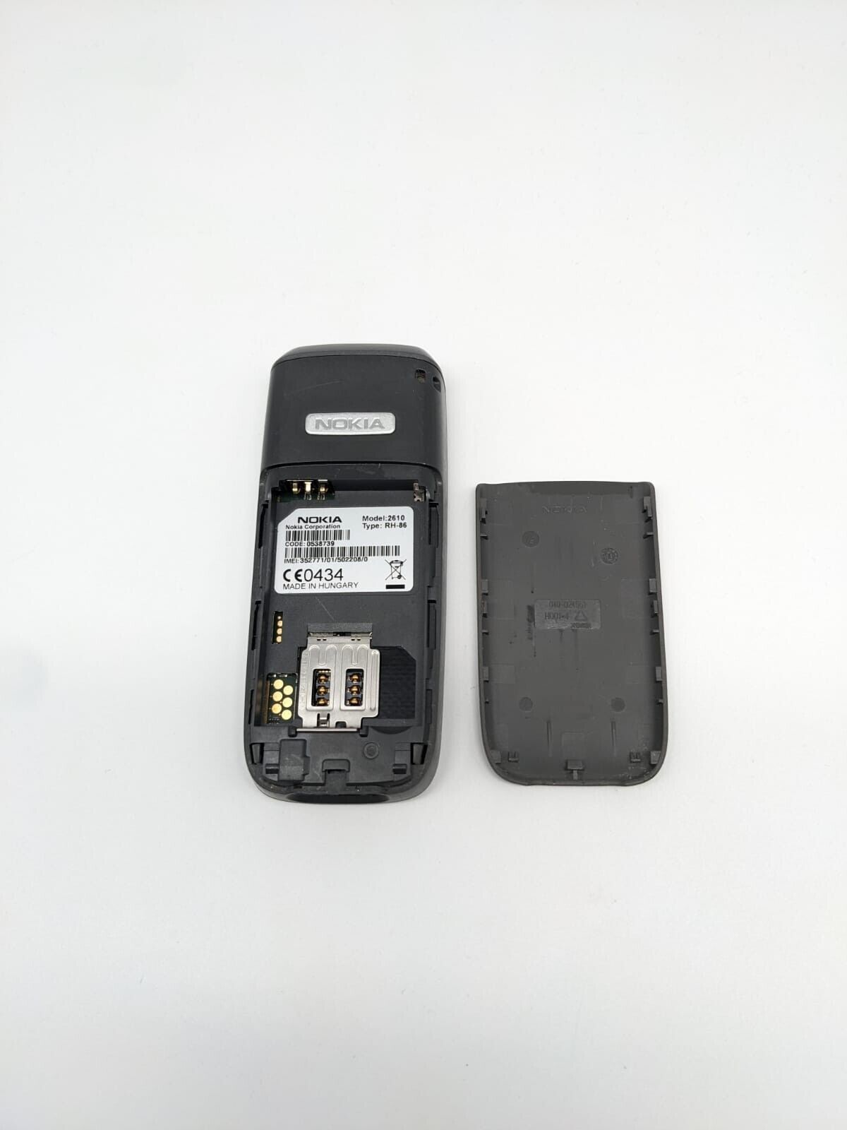 Nokia 2610 RH-86 Grau Handy | OHNE AKKU | OHNE SIMLOCK