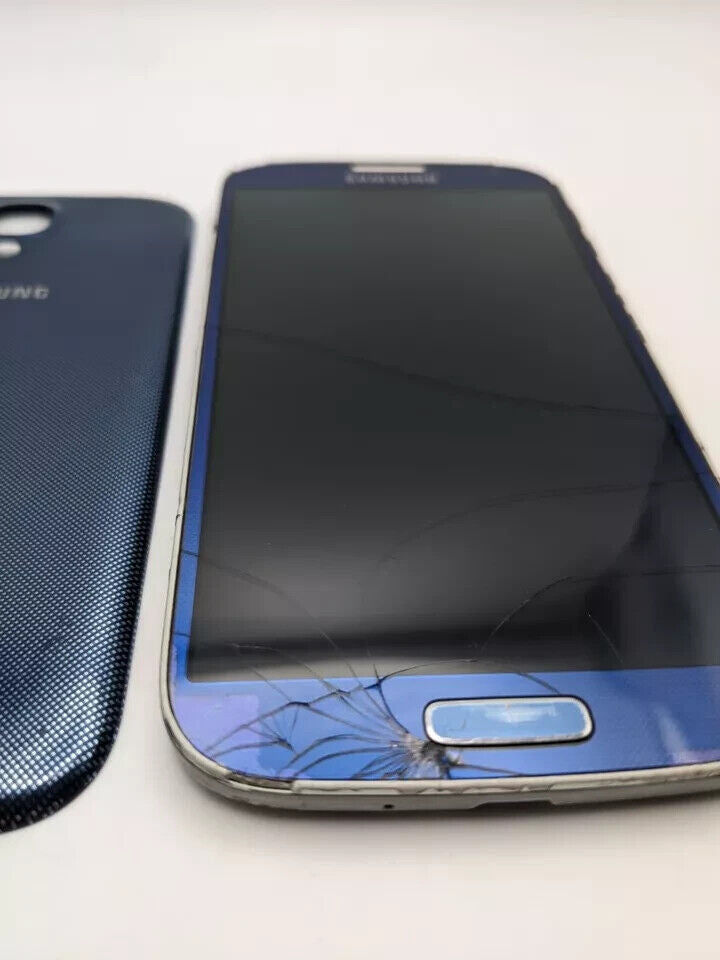 Samsung Galaxy S4 GT-I9505 Blau OHNE AKKU UNGETESTET 