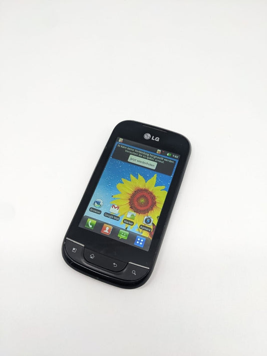 LG-P690 Optimus Net Schwarz Smartphone | OHNE SIMLOCK | VOLL FUNKTIONSFÄHIG