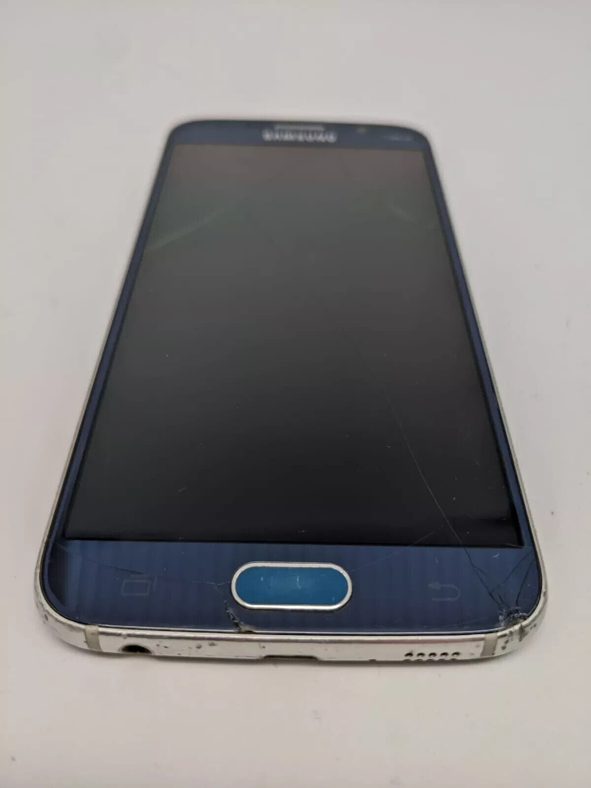Samsung  Galaxy S6 SM-G920F Blau Smartphone Ersatzteile Bastler | DISPLAY DEFEKT