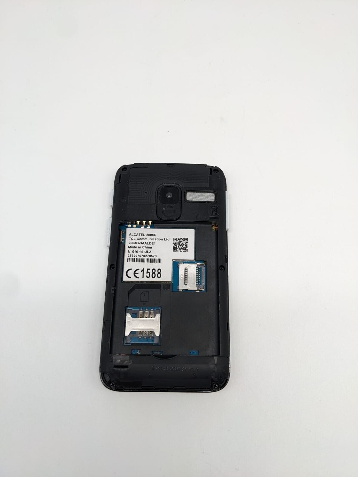 Alcatel 2008G Schwarz Seniorenhandy | OHNE AKKU | VOLL FUNKTIONSFÄHIG