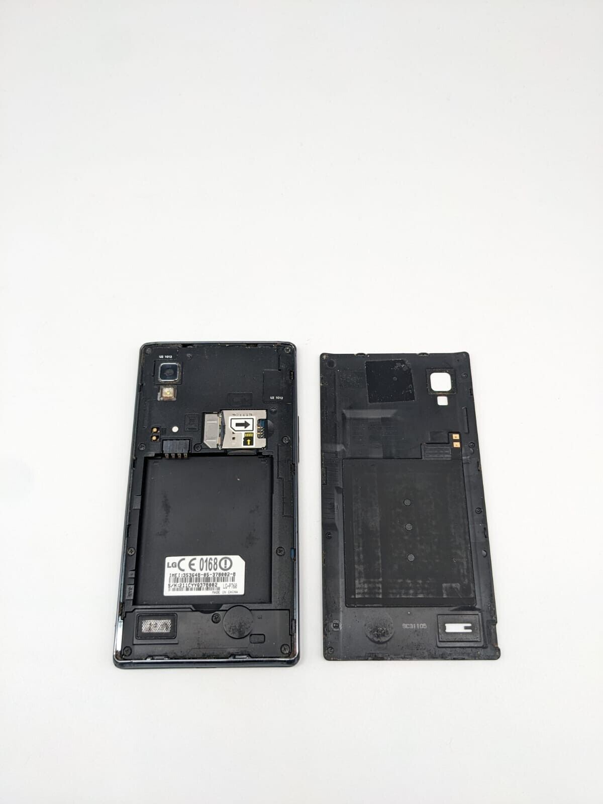 LG Optimus L9 P760 Schwarz Smartphone | OHNE AKKU | FUNKTIONIERT