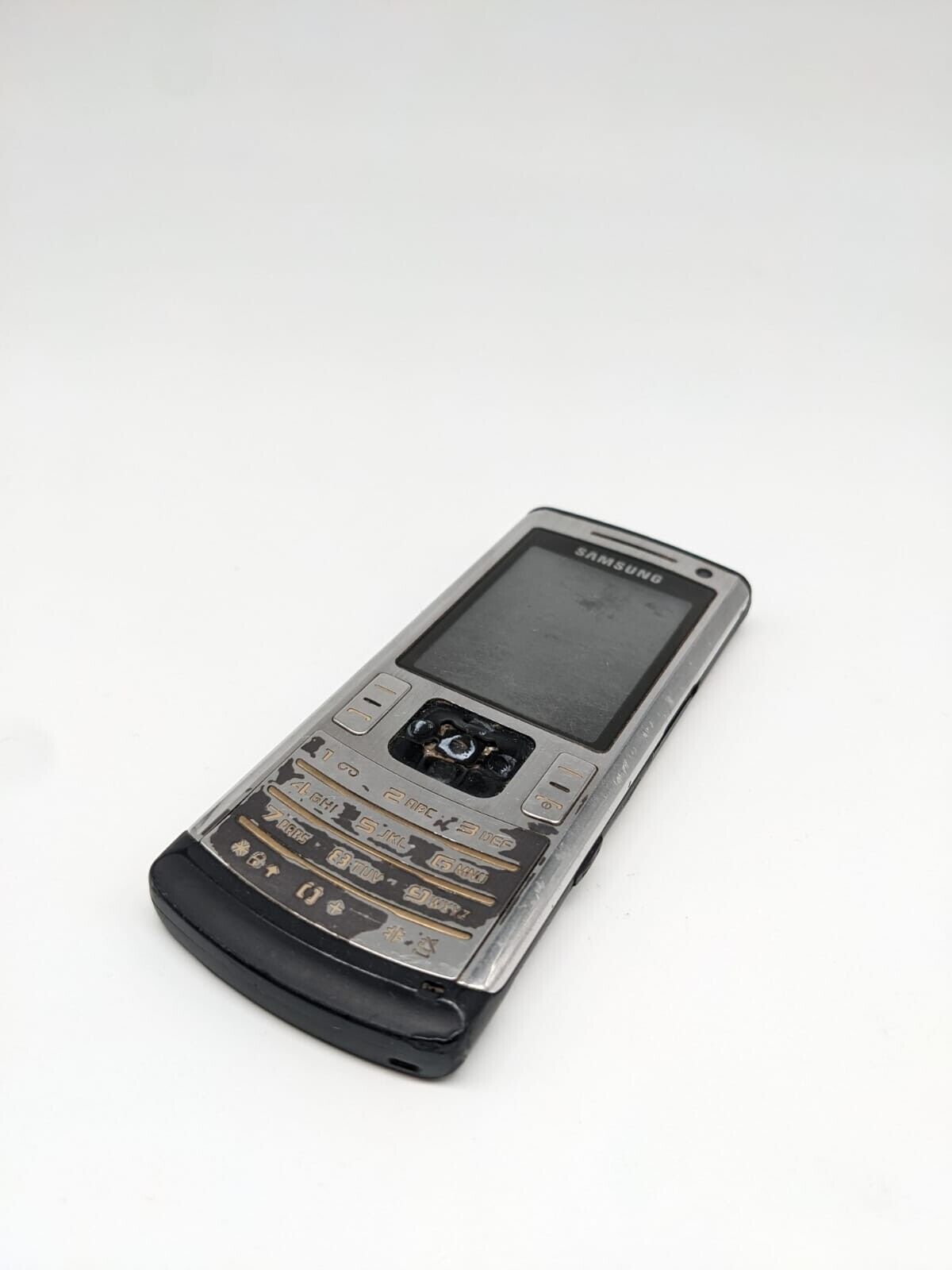 Samsung  SGH-U800 Silber Handy | OHNE AKKU | FUNKTIONIERT