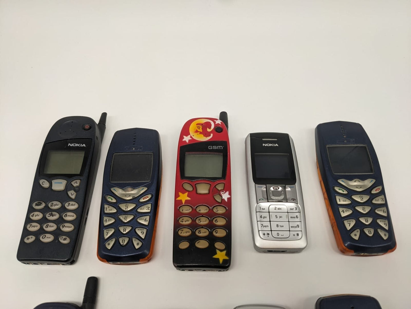 9x Nokia Konvolut Handy Teildefekt Teilespender Ersatzteile Rohstoffe