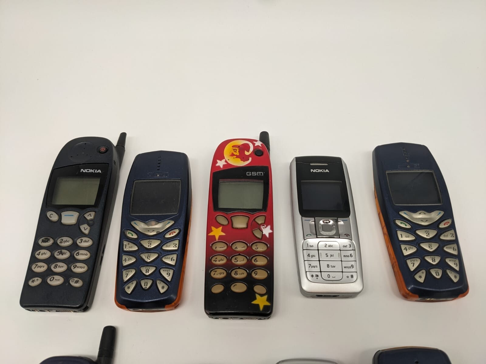 9x Nokia Konvolut Handy Teildefekt Teilespender Ersatzteile Rohstoffe