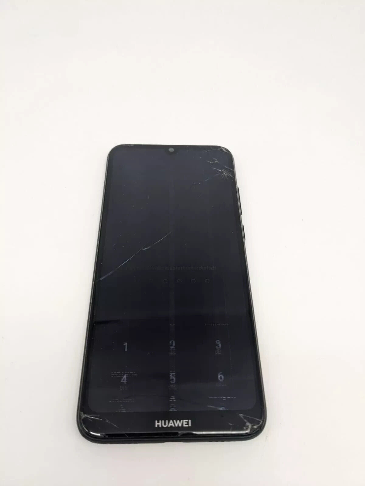 Huawei Y6 2019 Schwarz Smartphone PIN SPERRE | DISPLAYRISSE 