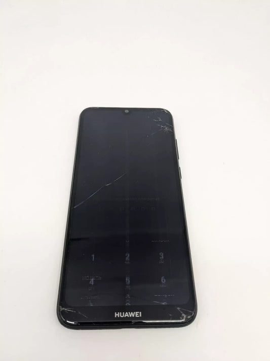 Huawei Y6 2019 Schwarz Smartphone PIN SPERRE | DISPLAYRISSE 