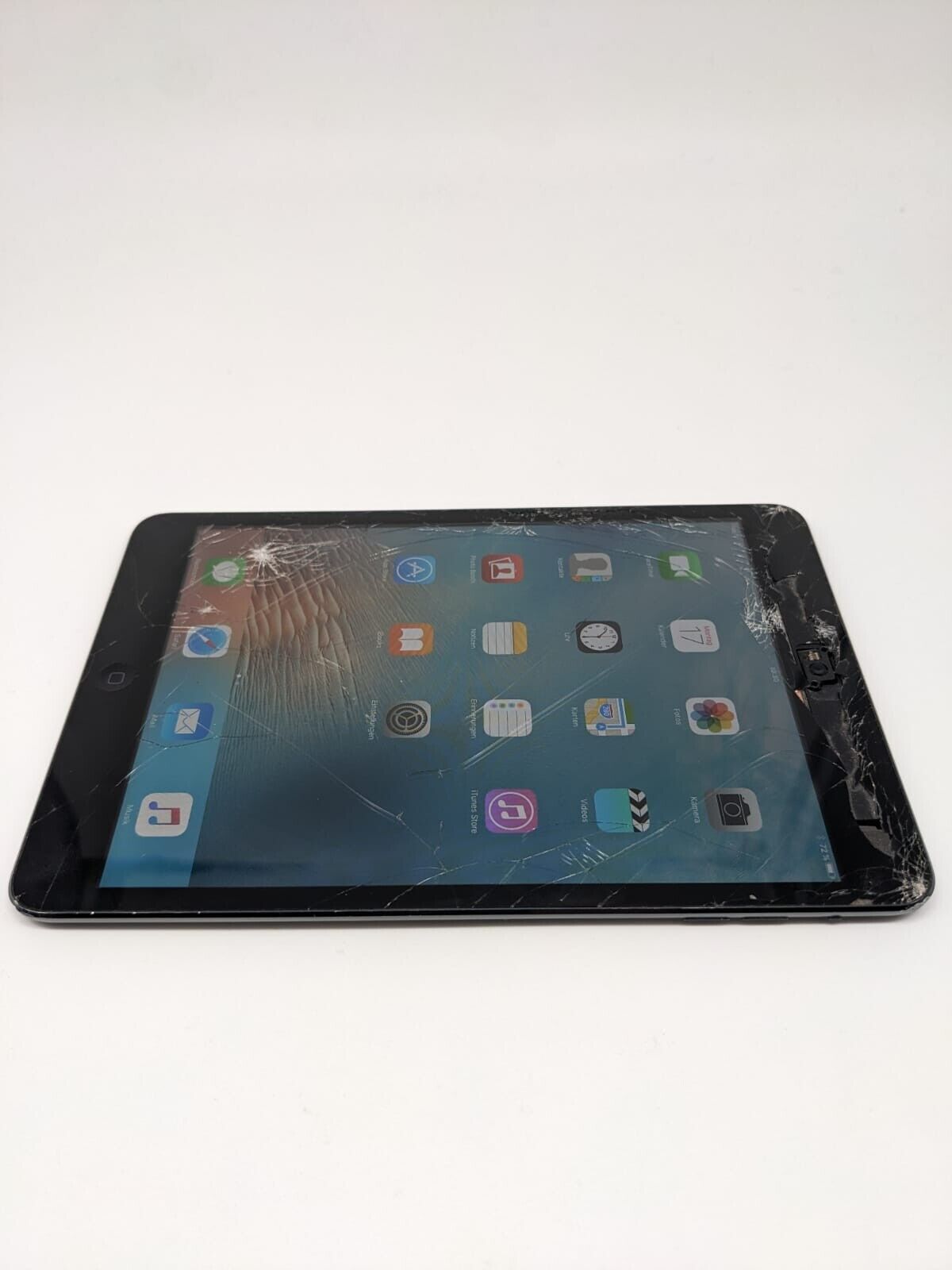 Apple iPad mini 1. Gen Schwarz 16GB A1432 | AKKUKAPAZITÄT 90% | DISPLAYRISSE #X6