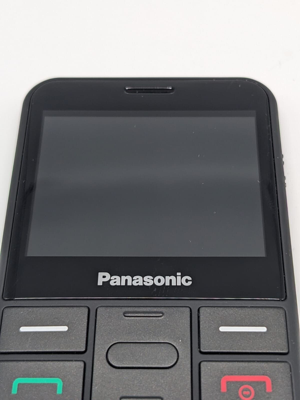 Panasonic KX-TU155 Schwarz Seniorentelefon | OHNE AKKU | SIMSLOT DEFEKT