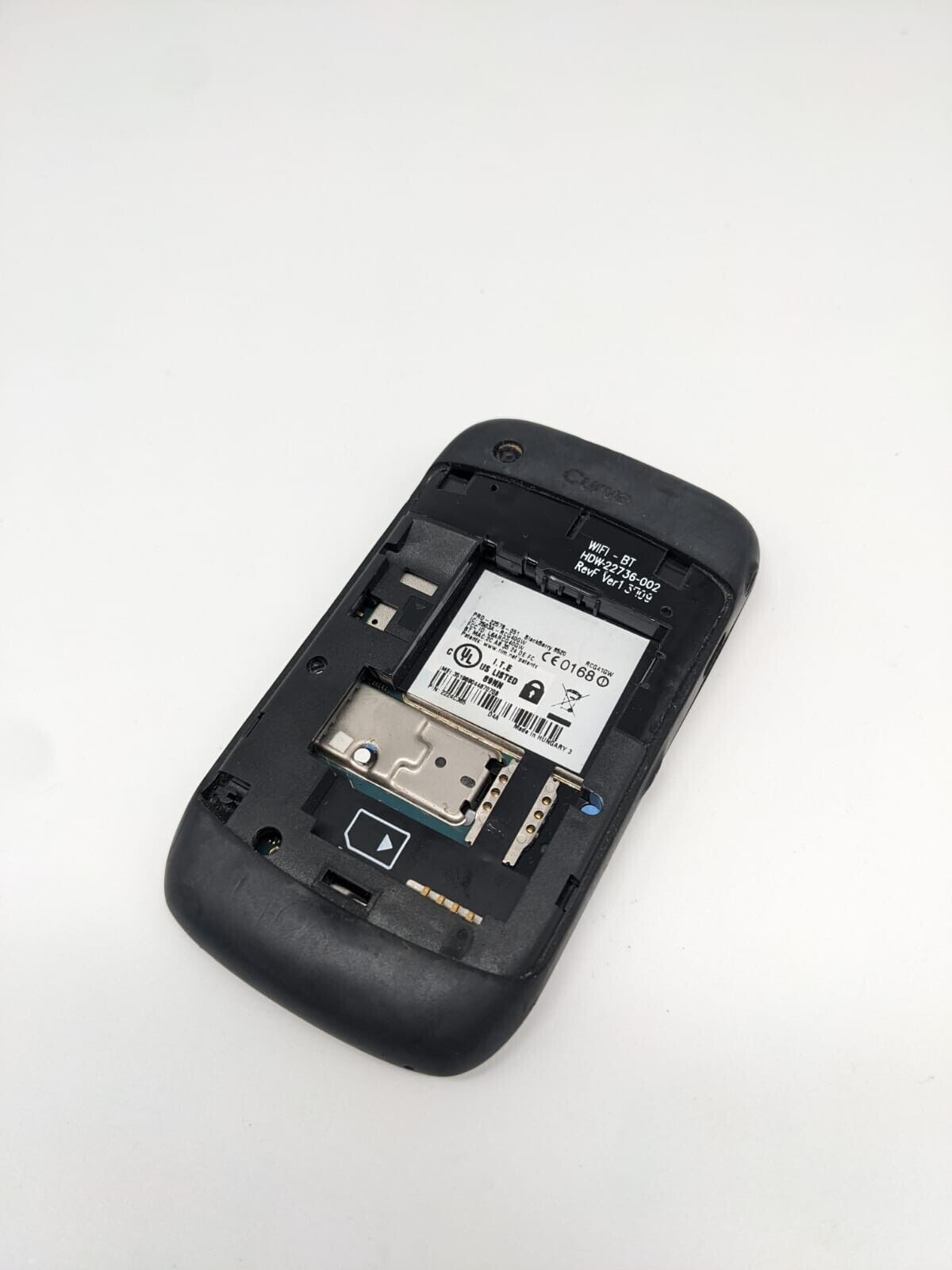 Blackberry Curve 8520 QWERTZ Schwarz | OHNE AKKU | UNGETESTET