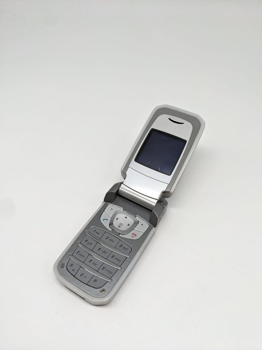 Siemens CF62 Silber Klapphandy | OHNE AKKU | OHNE SIMLOCK | FUNKTIONIERT