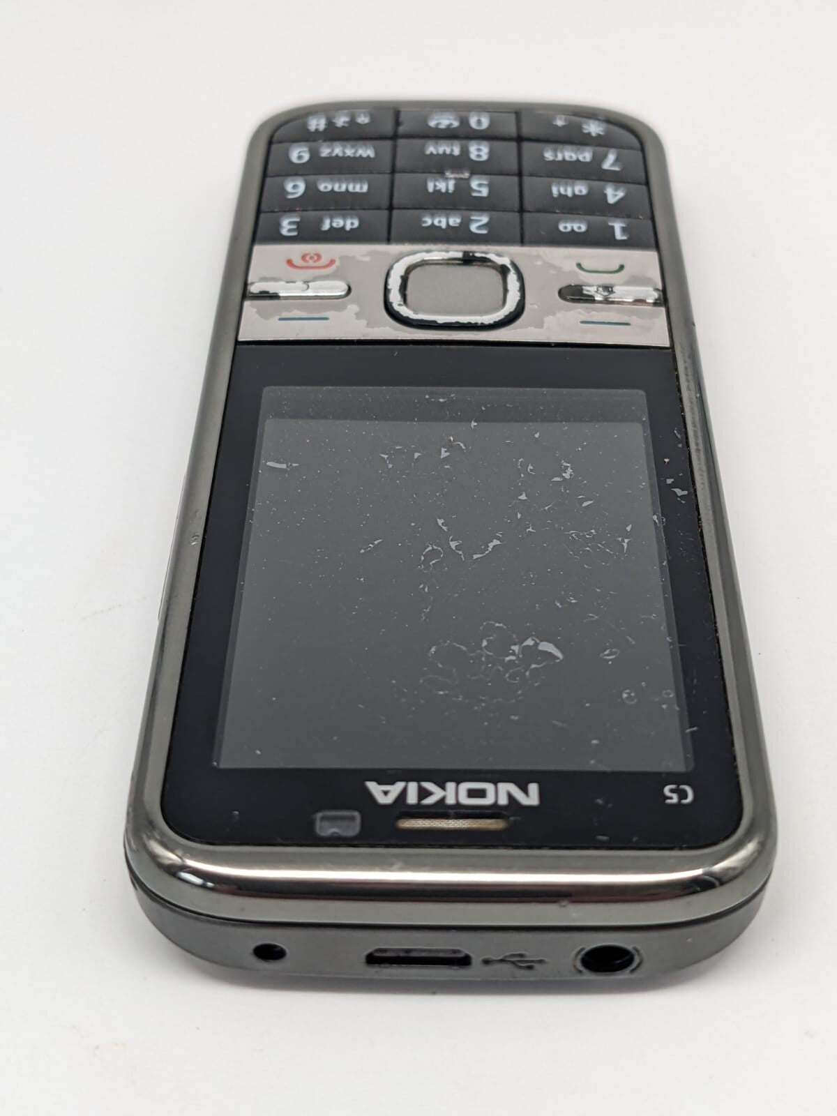 NOKIA C5 Grau Handy Retro Vintage | OHNE SIMLOCK