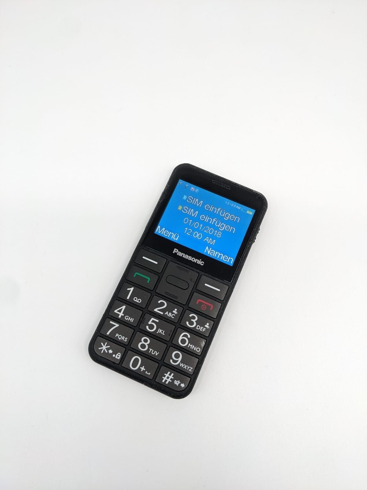 Panasonic KX-TU150 Dual Sim Blau | OHNE AKKU | TOP DISPLAY | OHNE SIMLOCK