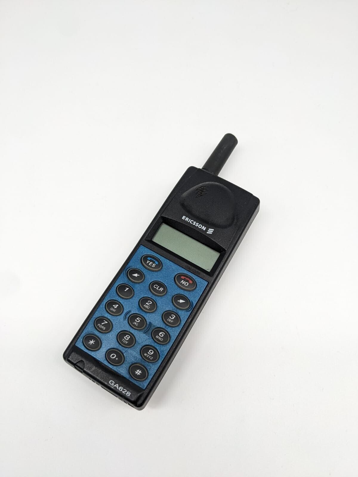 Ericsson GA628 Blau Schwarz Handy Retro Vintage | OHNE AKKU | UNGETESTET