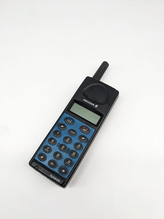 Ericsson GA628 Blau Schwarz Handy Retro Vintage | OHNE AKKU | UNGETESTET