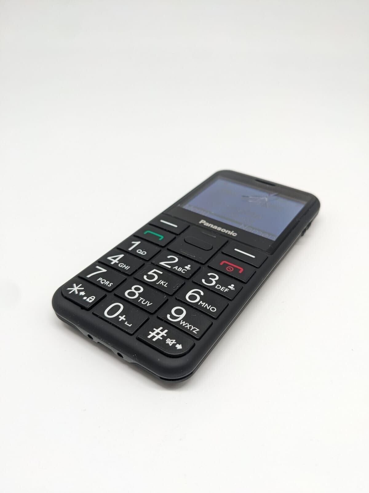 Panasonic KX-TU155 Schwarz Seniorentelefon | OHNE AKKU | SIMSLOT DEFEKT