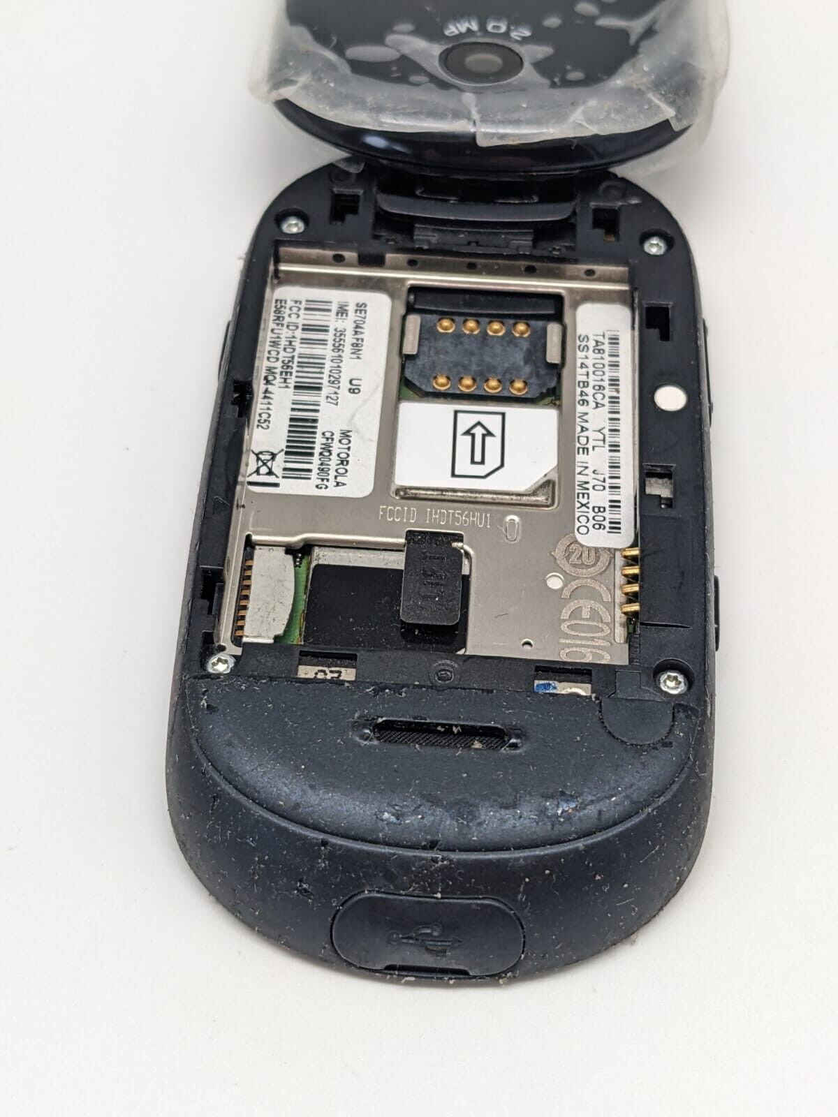 Motorola Jewel U9 Schwarz Handy | OHNE AKKU | UNGETESTET