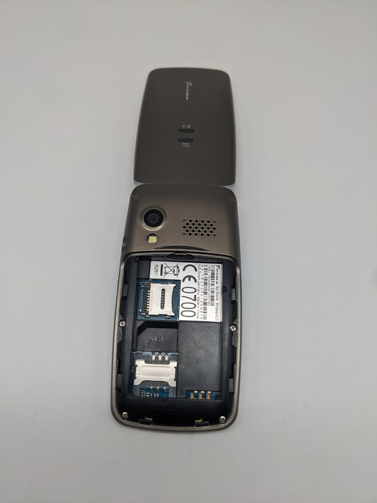 Primo by Doro 405 Seniorenhandy Braun | OHNE AKKU | OHNE SIMLOCK